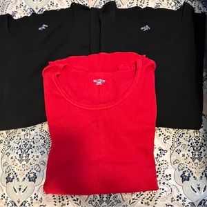 3 Pack Old Navy Waffle Knit Long Sleeve Tops